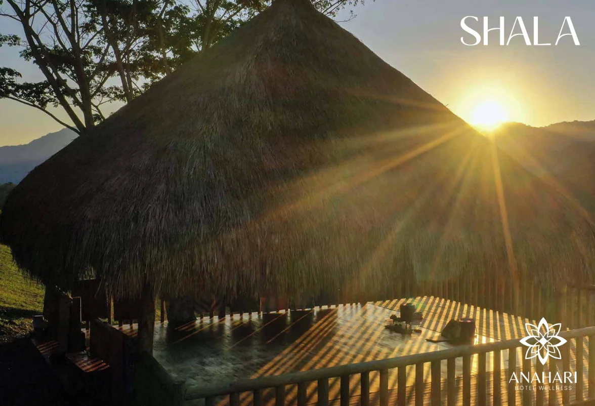 Shala de Anahari al amanecer